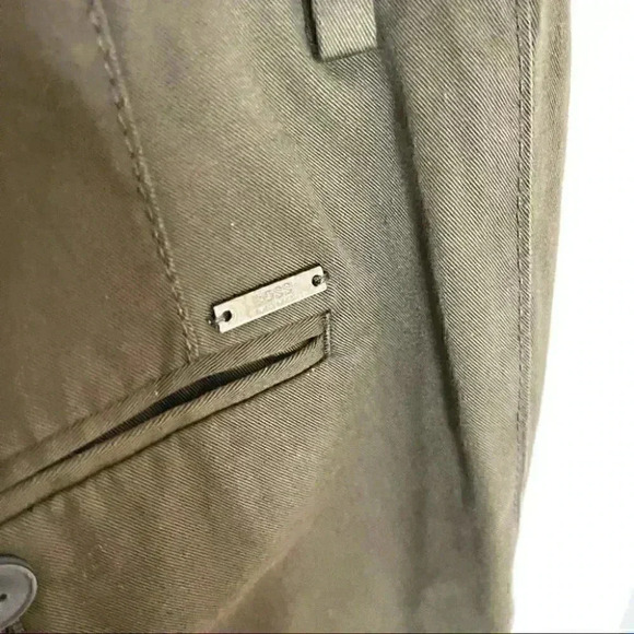 NWT Hugo Boss Stanino Suit Trousers in Brown - Picture 5 of 9
